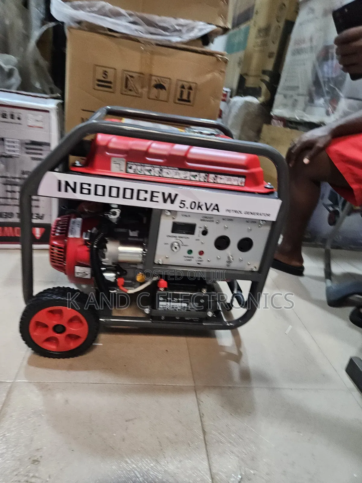 I.Power 5kva Petorl Generator 100%Copper Wire