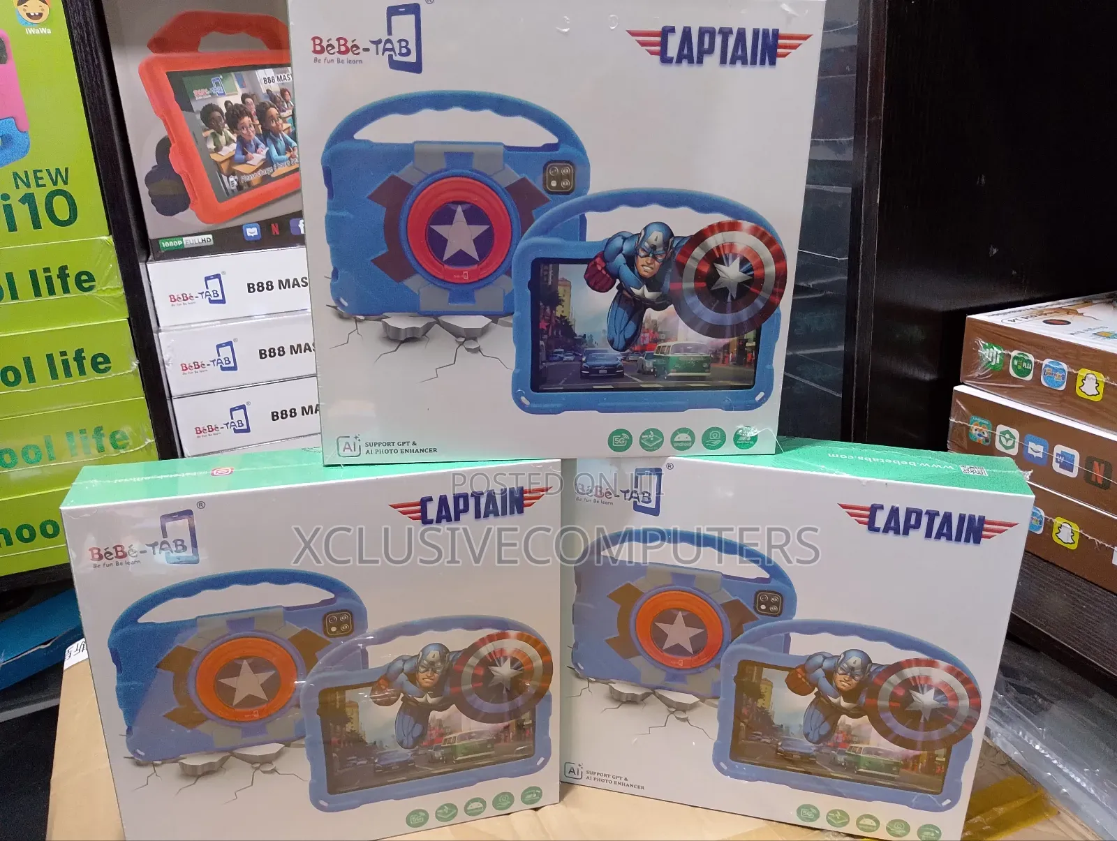 New Bebe Captain 256 GB