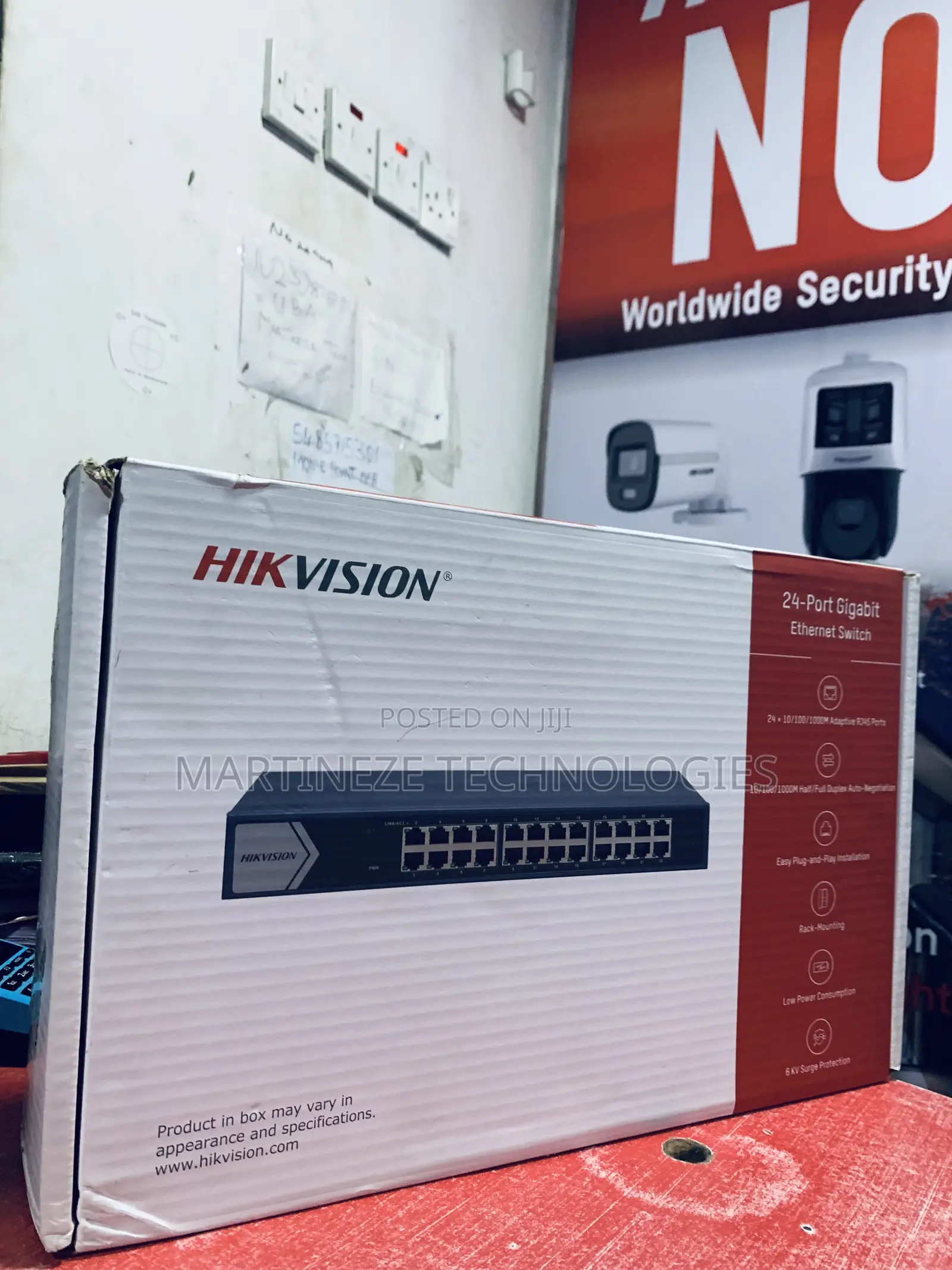 24 Port Gigabit Ethernet Switch