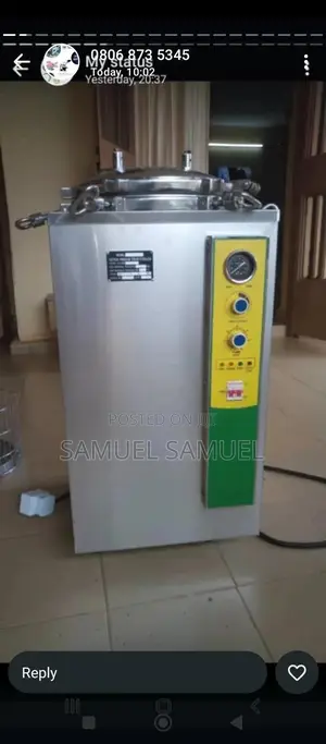 Vertical Autoclave Steam Sterilizer