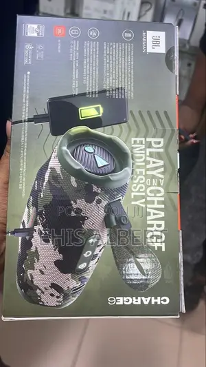 JBL Charge 6- Portable Waterproof Drop-Proof Bluetooth