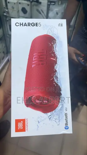 JBL Charge 5 Portable Waterproof Bluetooth Speaker