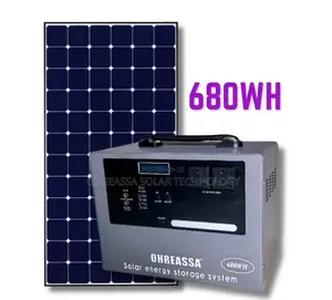 680wh Ohreassa Solar Generator With Panel