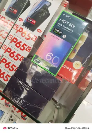 New Infinix Hot 60i 128 GB Blue