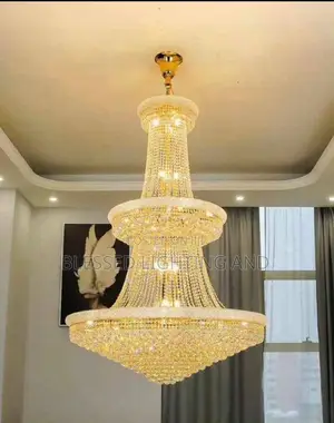 Size 1200mm Luxury Living Room Crystal Chandelier Staircase European-
