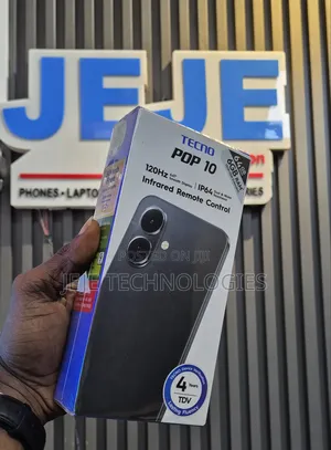 New Tecno Pop 10 64 GB Black
