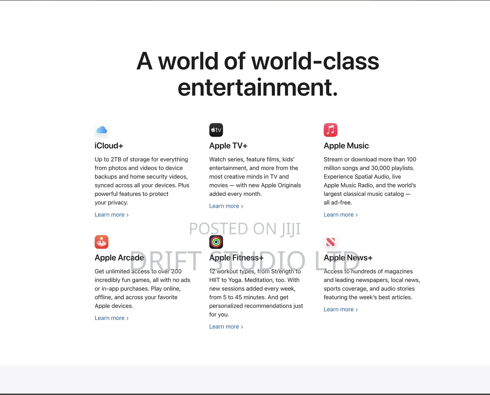 Apple One Family Share