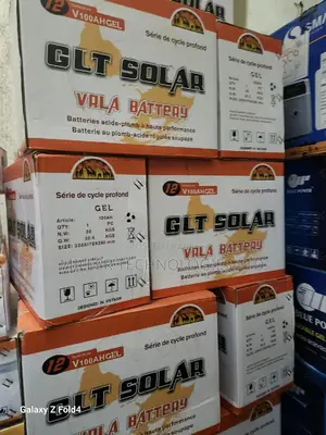 GLT Solar Battery 100ah 12v