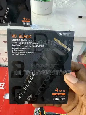 New Wd 4tb Ssd Sn850x Ps5 Internal Nvme Pcie 4.0 Ssd Heatsink