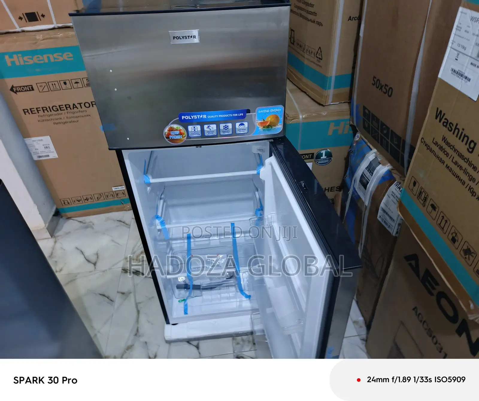 Inverter-based Fridge By Polystar – Twin Door Cooling