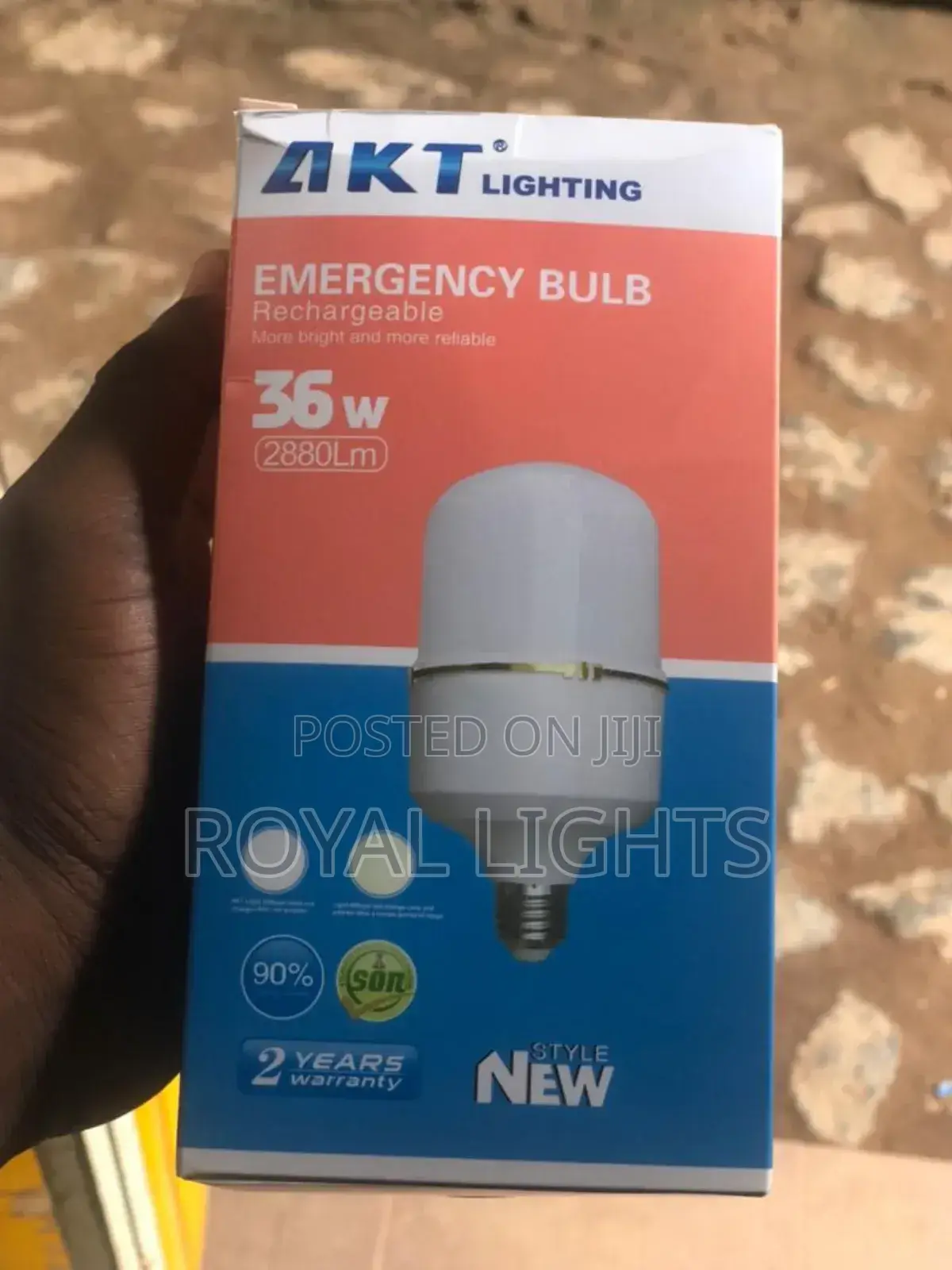 36 Watts Quality Akt Rechargeable Bulb