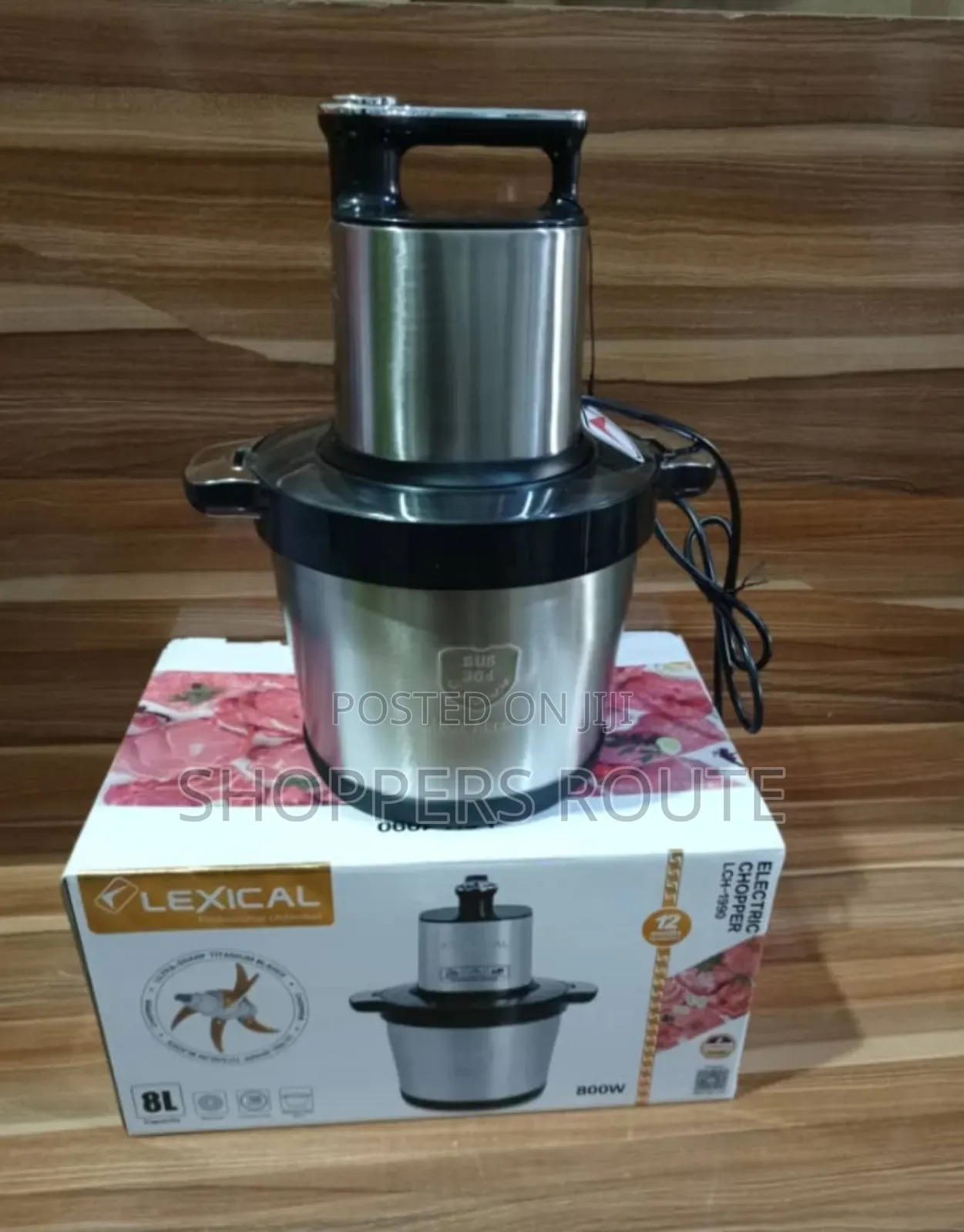 Lexical 8l Electric Chopper LCH 1990c
