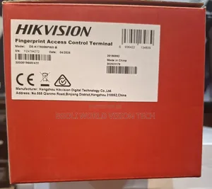 Hikvision Fingerprint Access Control Terminal Model Ds-k1t808mfwx-b
