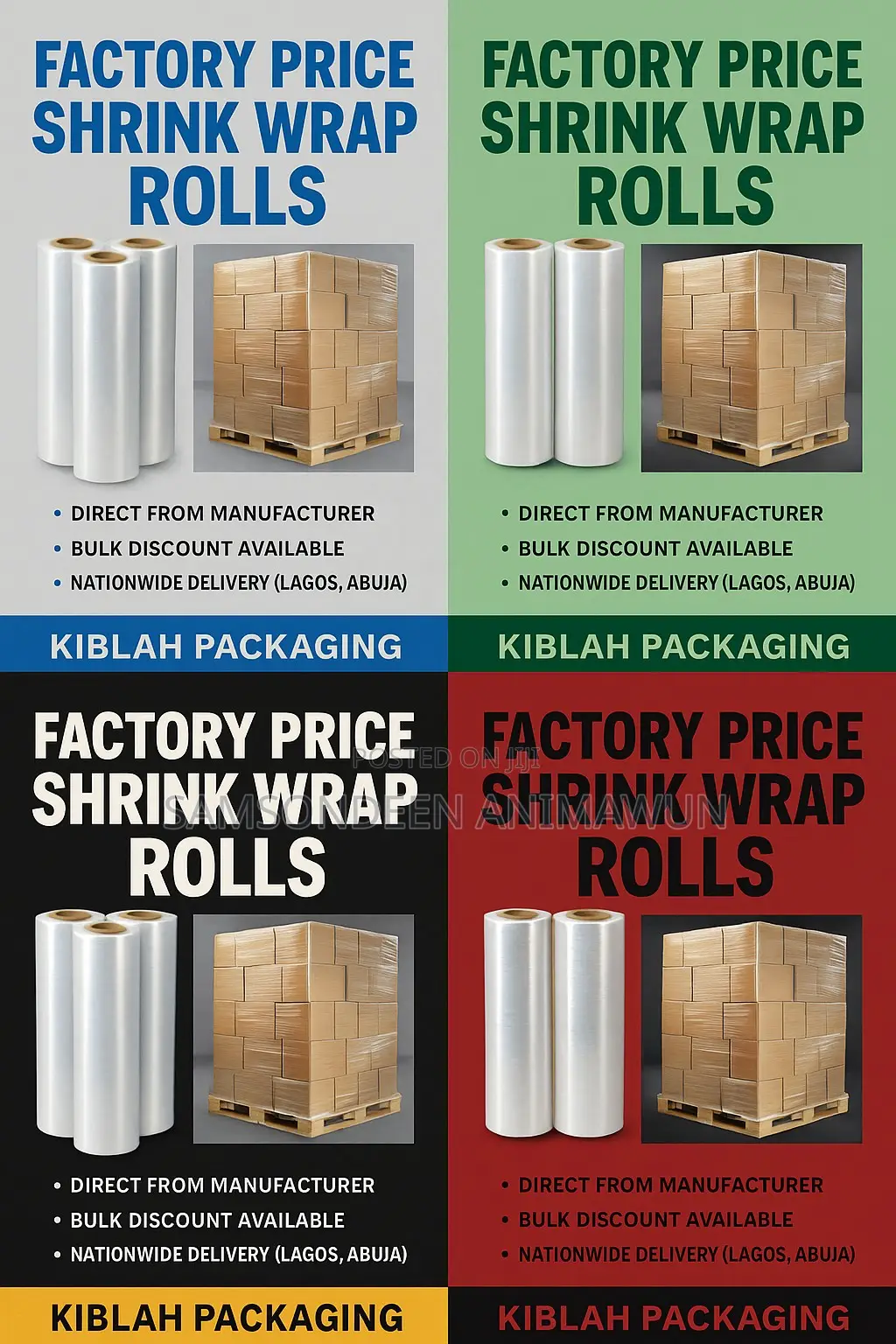 Shrink Wrap Rolls Available in Lagos