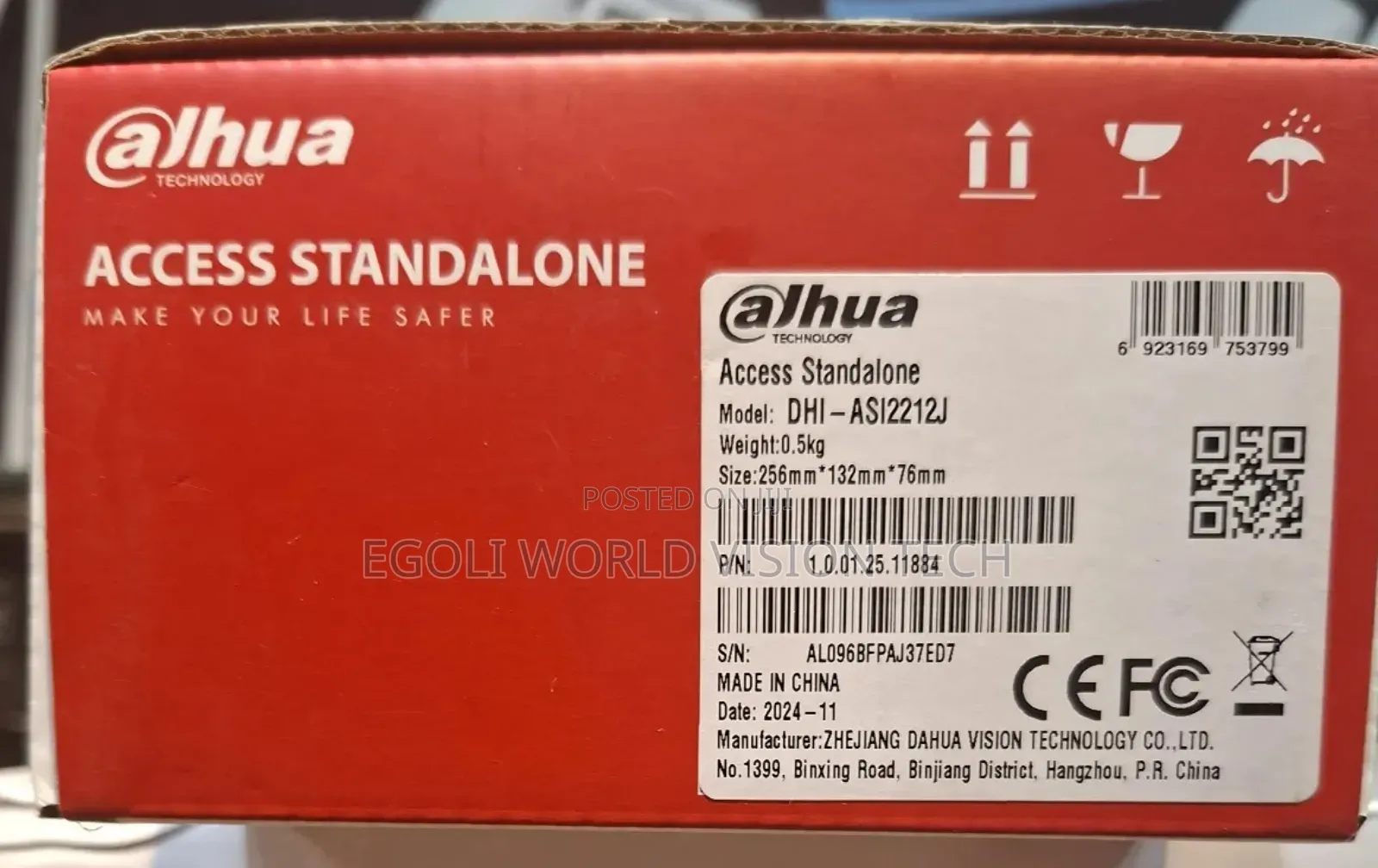 Dahua Access Standalone Model Asi2212j