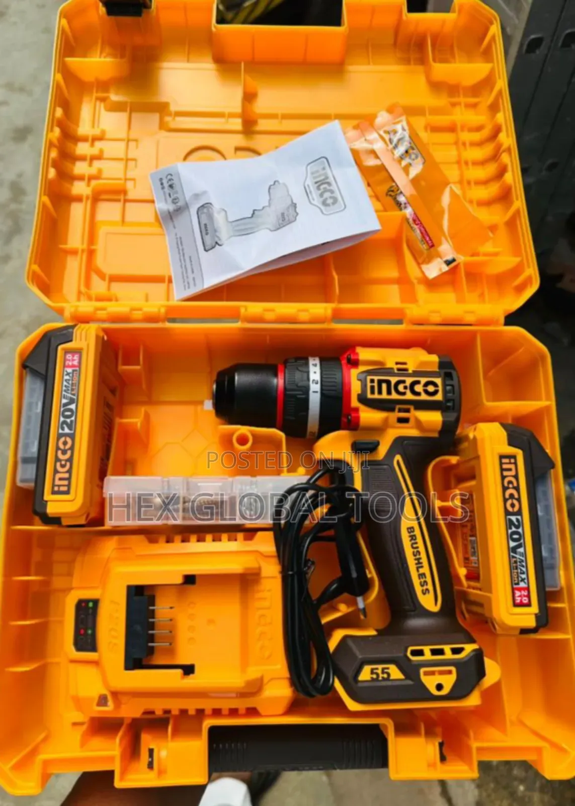 20volt Ingco Cordless Drill
