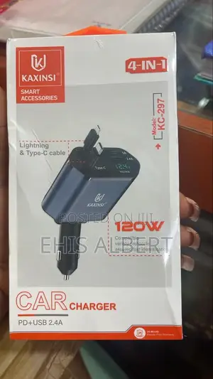 Kaxinsi 4in1 Car Charger Fast Charging