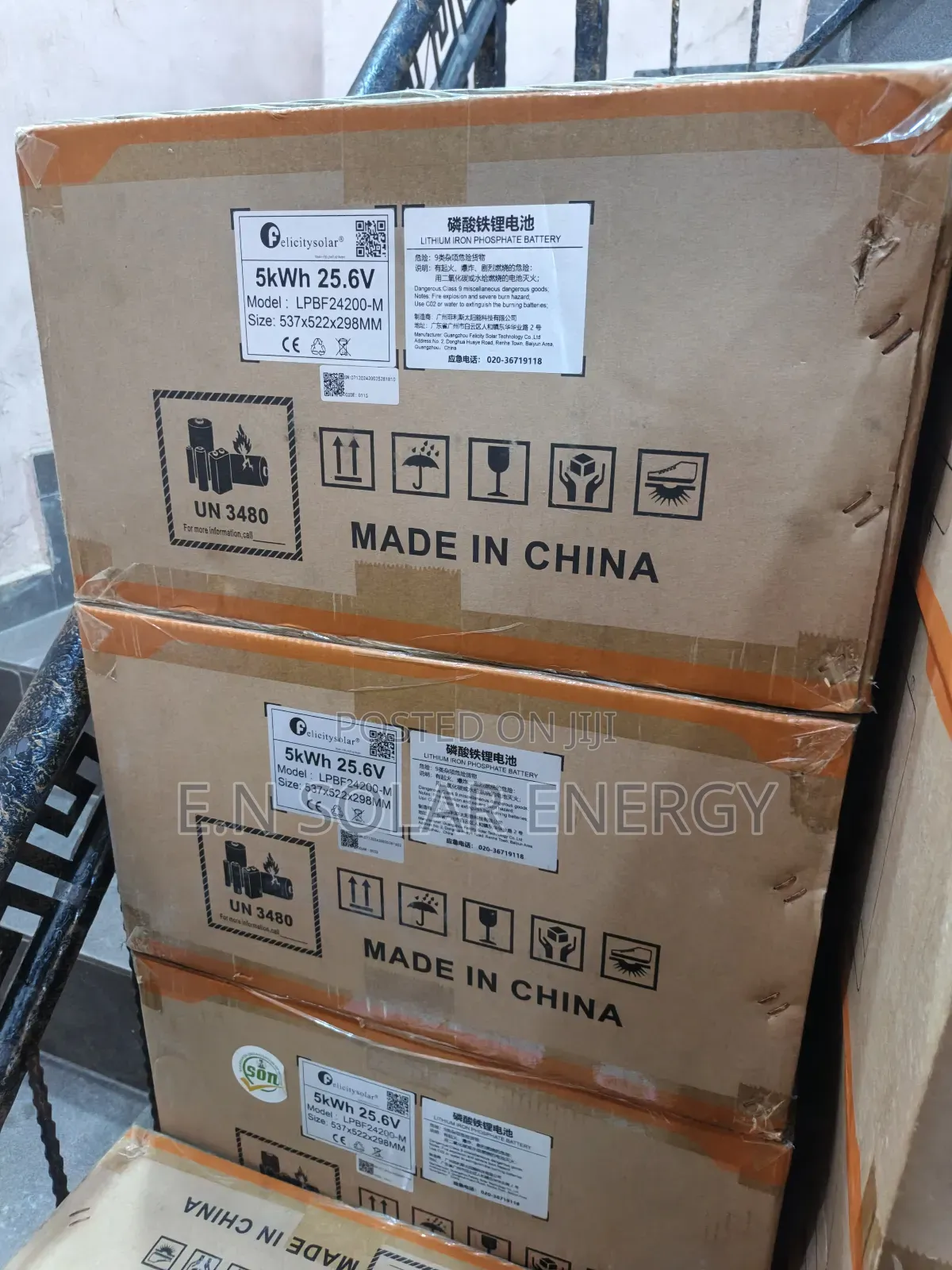 Felicity 5kwh/24v Lithium Batterie Available