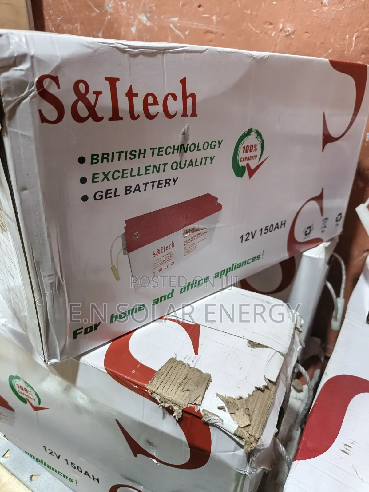 150ah Solar Dry Cell Battery Available