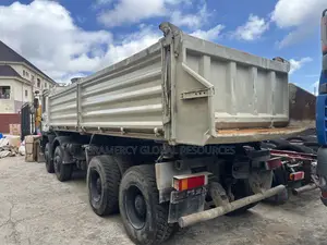 Super Solid Foreign Used 12 Tyre Man Diesel Dump Tipper Truck for Sale