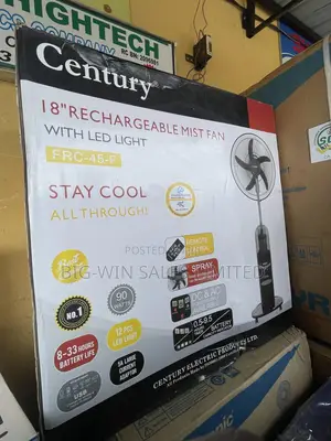 Rechargeable Mist Fan