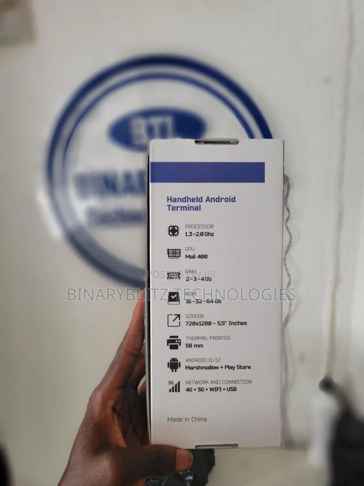 Handheld Android Pos