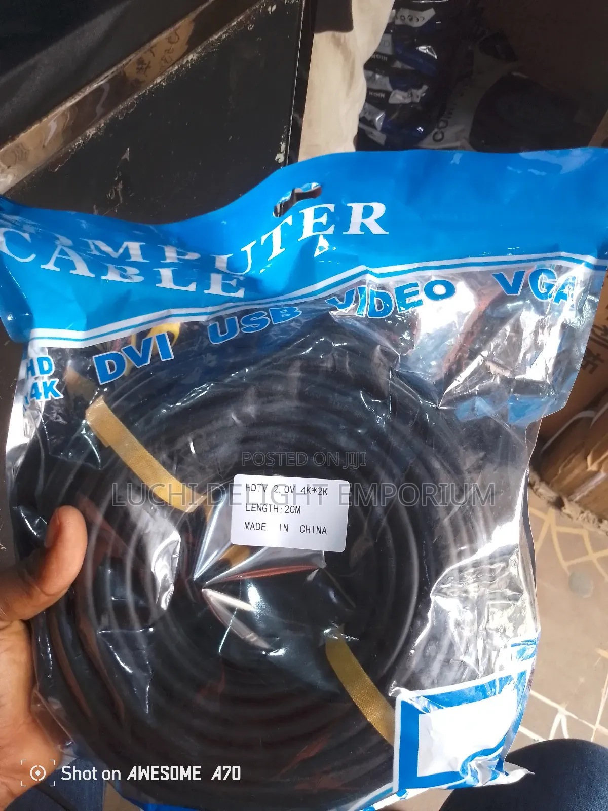 Hdmi Cable - 20m -- Black