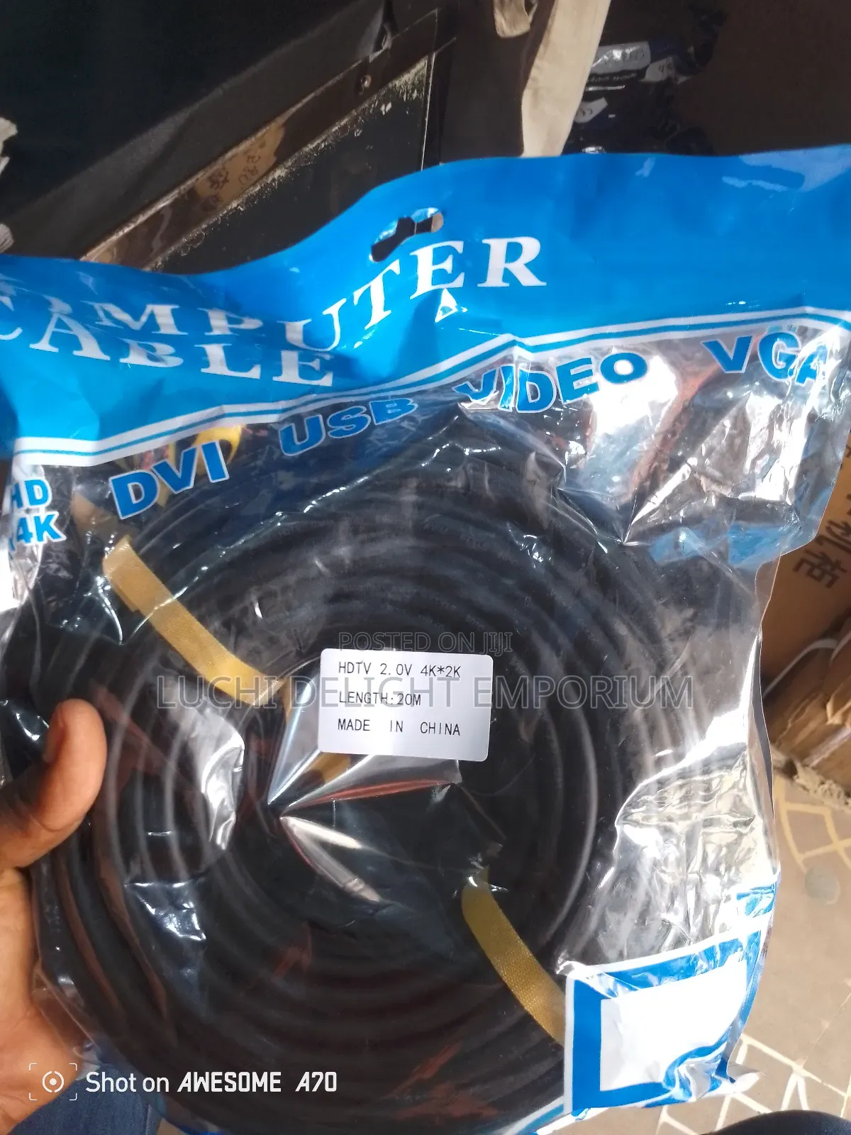 Hdmi Cable - 20m -- Black