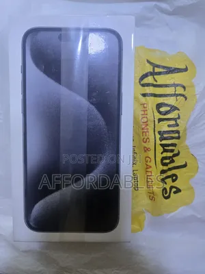 New Apple iPhone 15 Pro Max 256 GB Black