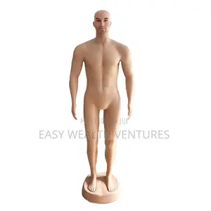 Skin Mannequin Full Body Dummy Plastic Male Muscle Male Mannequin