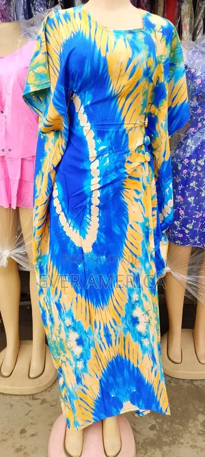 Brand New Clothes Woman Wear Long Gown Free Hand