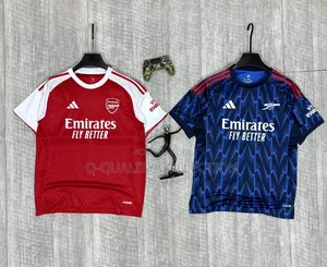 Arsenal Fc 2025/26 Season Home, Away and Third Kit