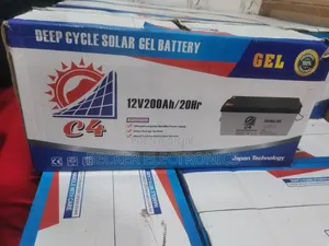 C4 Deep Cycle Solar Gel Battery