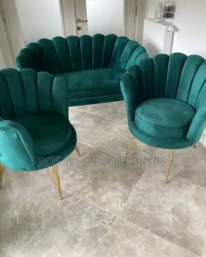 Scallop Back Accent Chairs