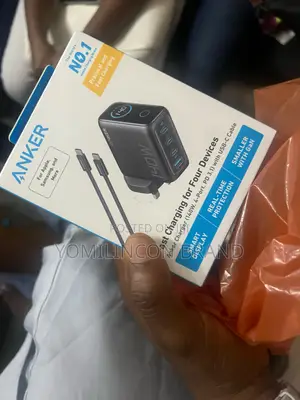 Anker 140w Charger Max Usb C Charger, 4-Port Multi-Device Fast
