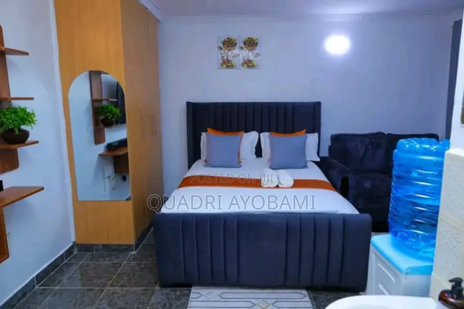Bedframe With Bedside