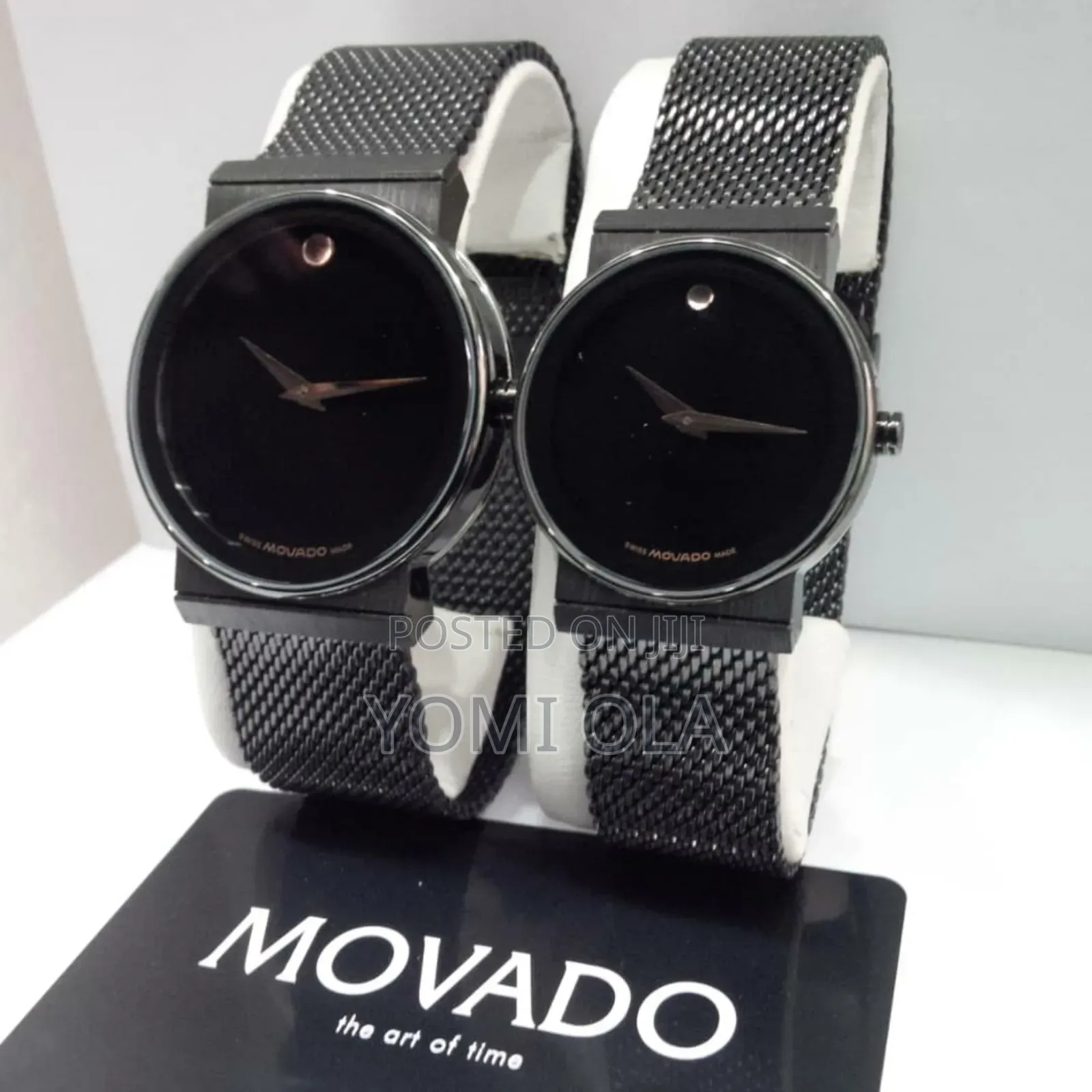Movado Mesh Band Couples Watch