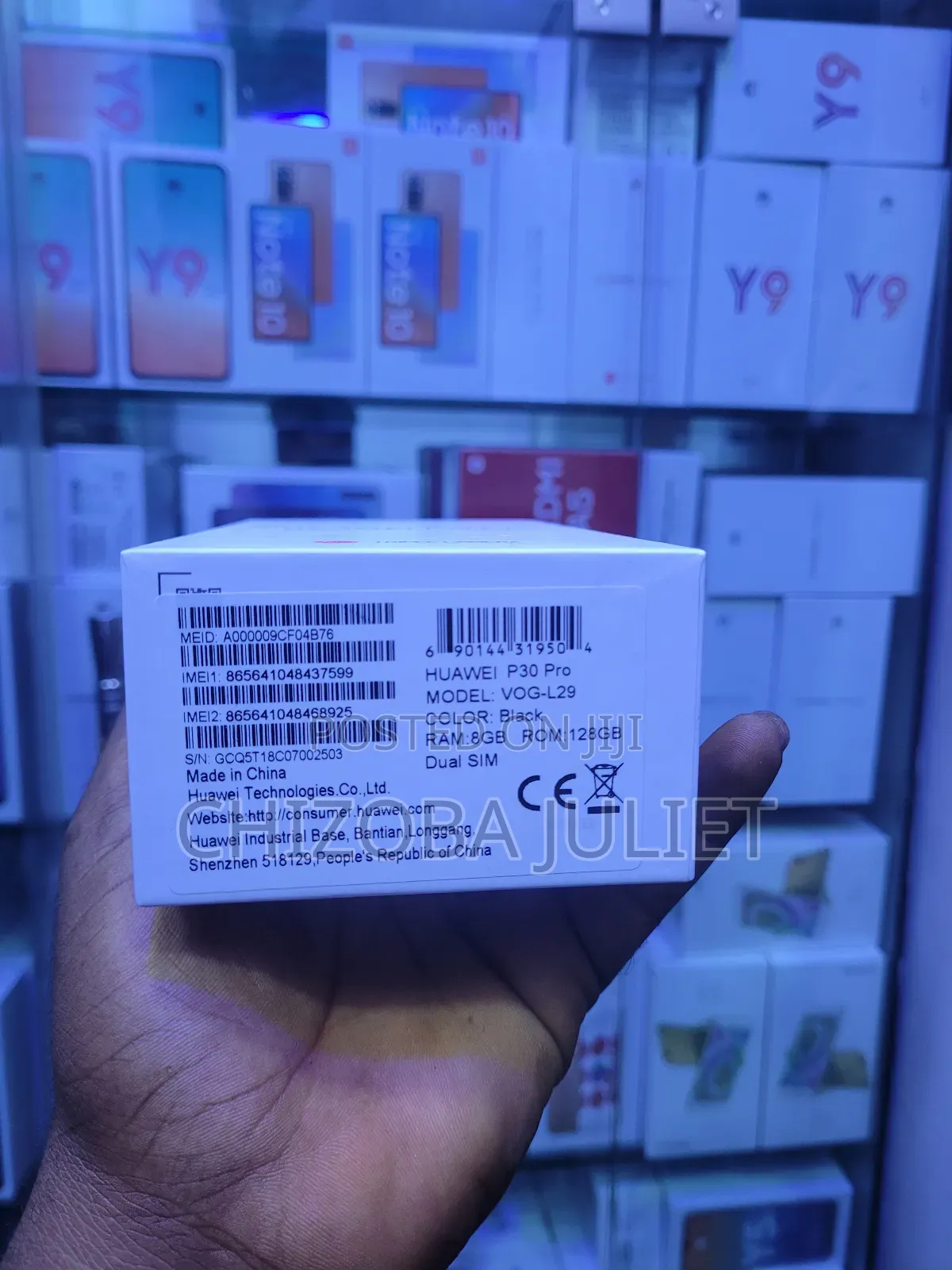 New Huawei P30 Pro 128 GB Black