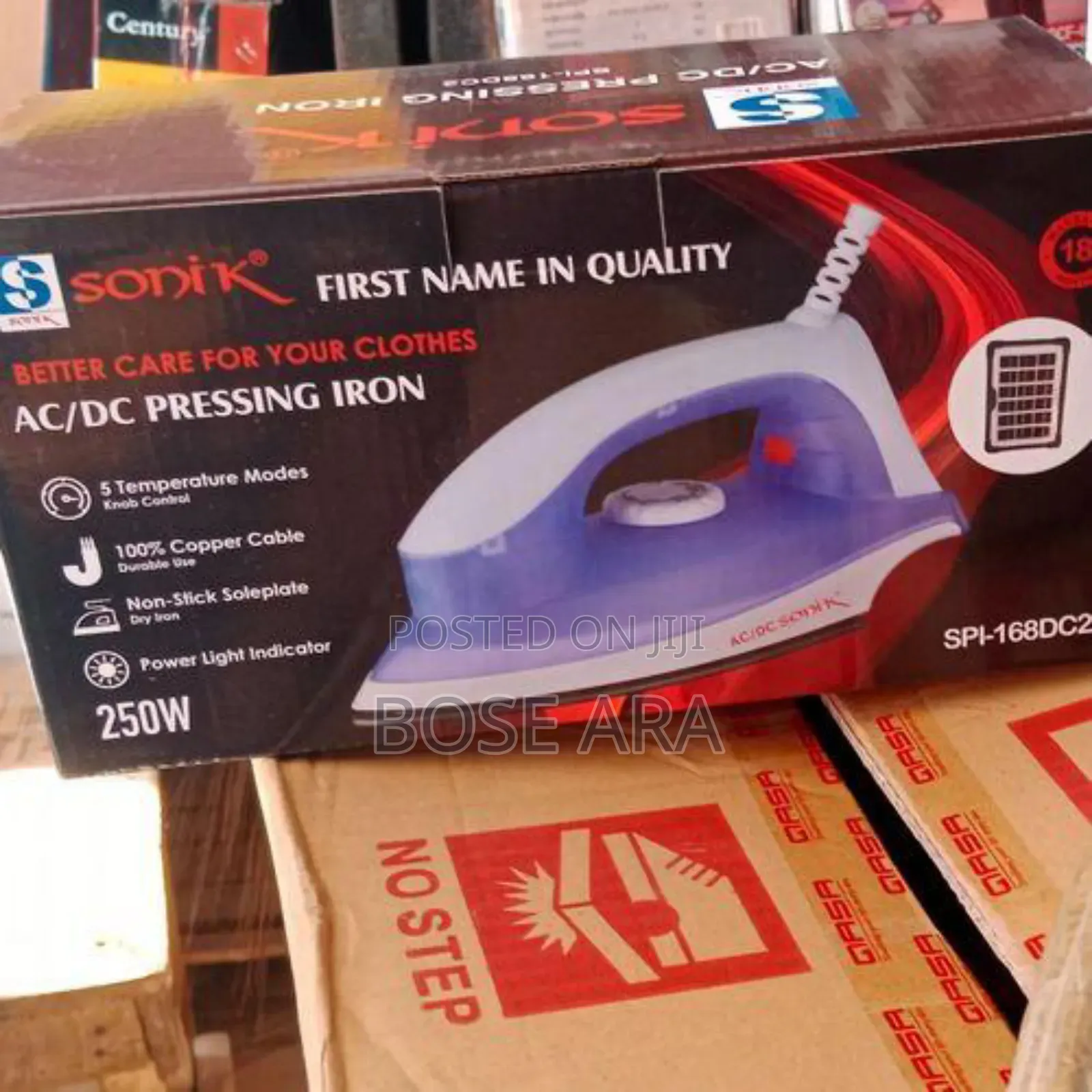 Solar Inverter Pressing Iron Low Power Consumption Iron 250w