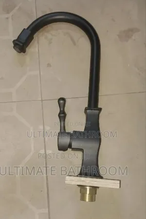 High Quality Long Neck Black Kitchen Mixer