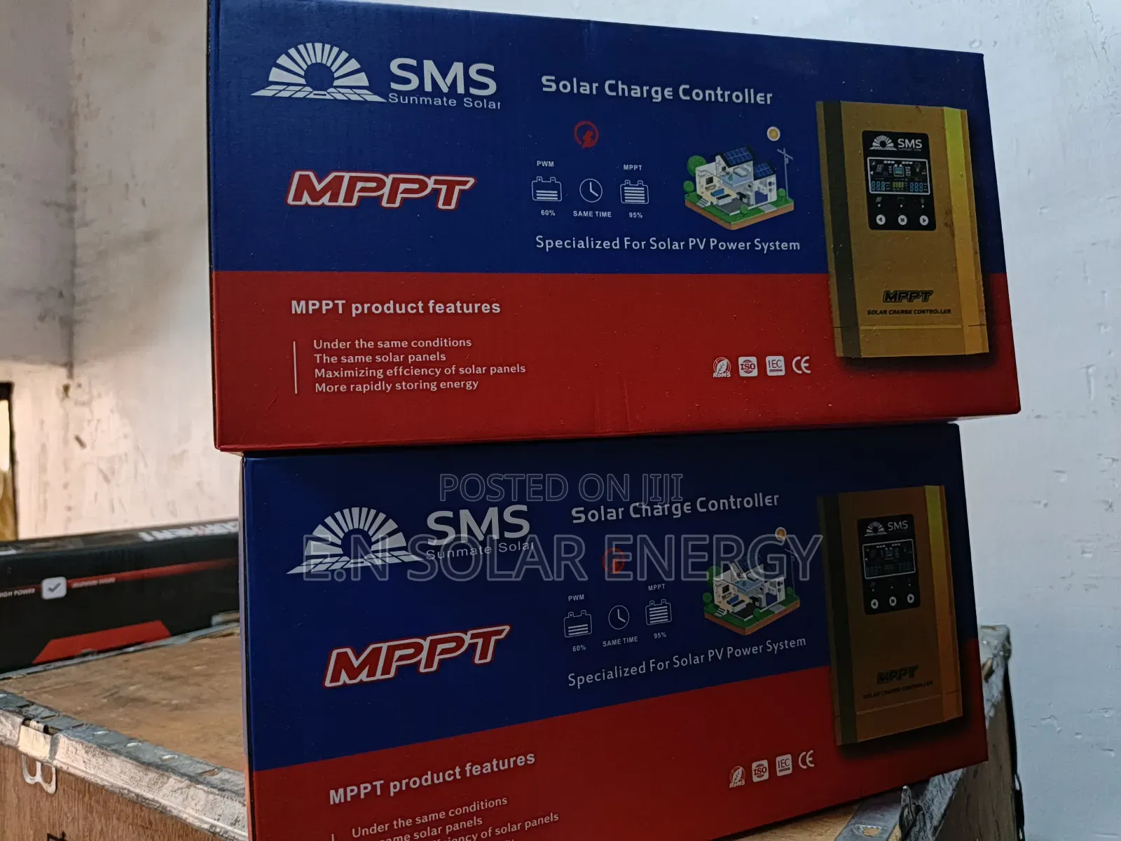 60a MPPT SMS Chager Controller Available