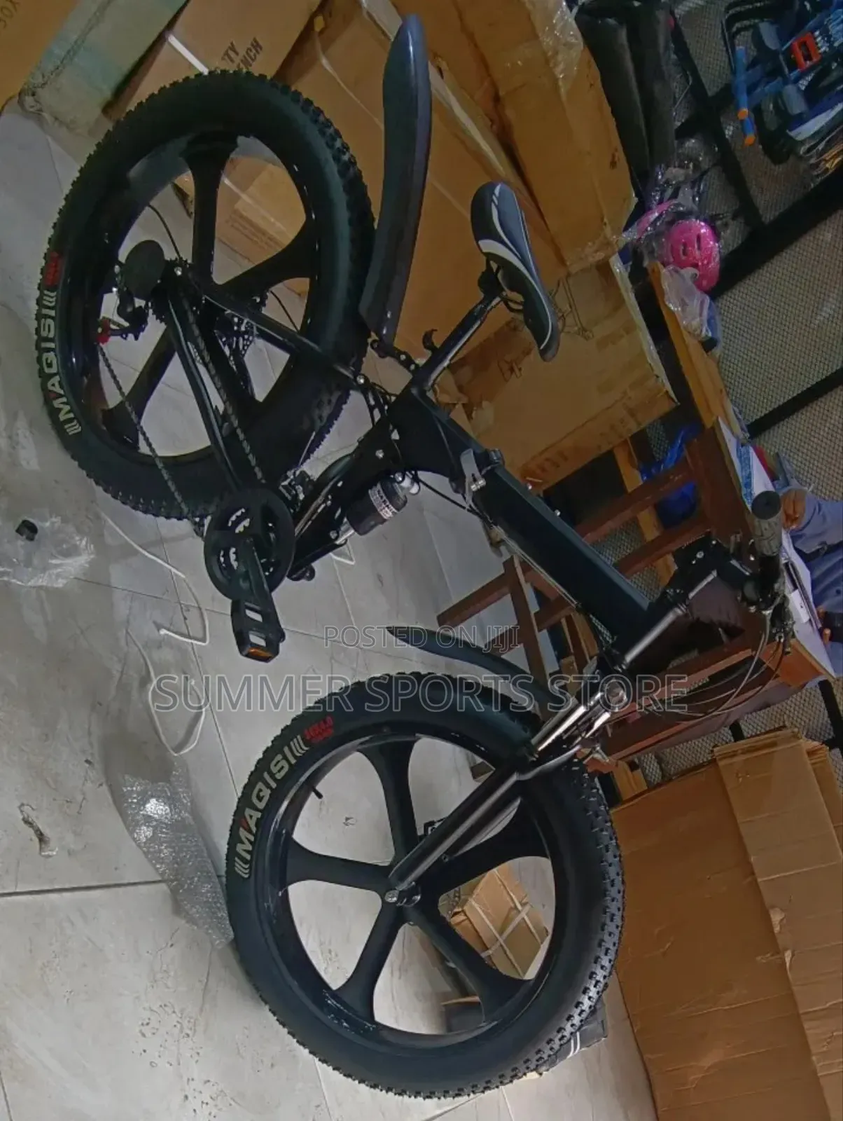 Mercedes Benz Big Tyre Bicycle