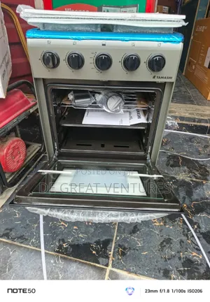Brand New Tamashi 4-Borner All Gas Standing Gas Cooker√Stainless Steel