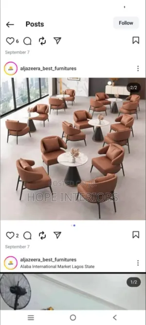 Luxury Bar Cauchs and Table