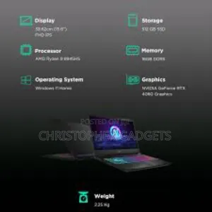 New Laptop MSI Katana 15 32GB AMD Ryzen 7 SSD 1T