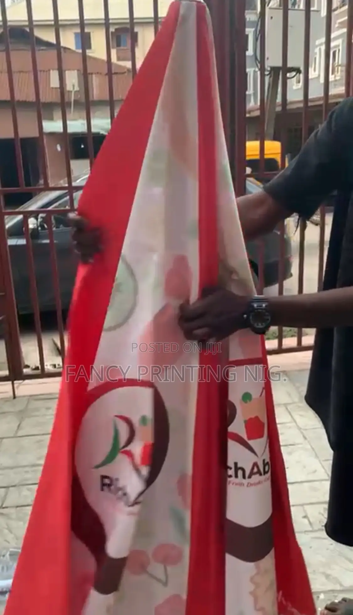 Full Branded Umbrella Parasols