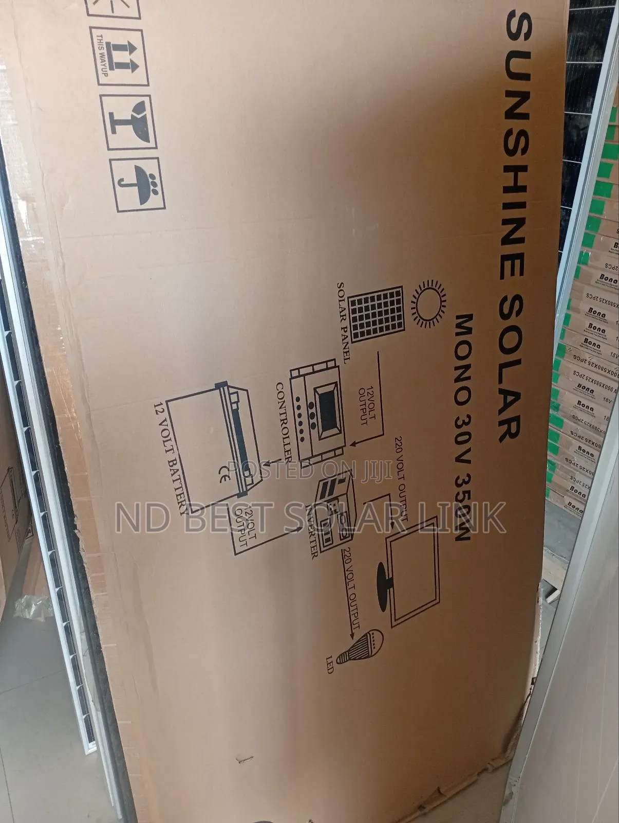 350w Sunshine Mono Solar Panel
