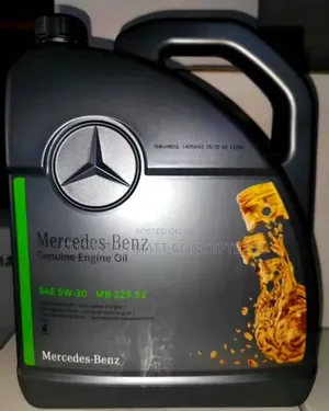 Mercedes Benz Engine Oil 5w-30 5liters