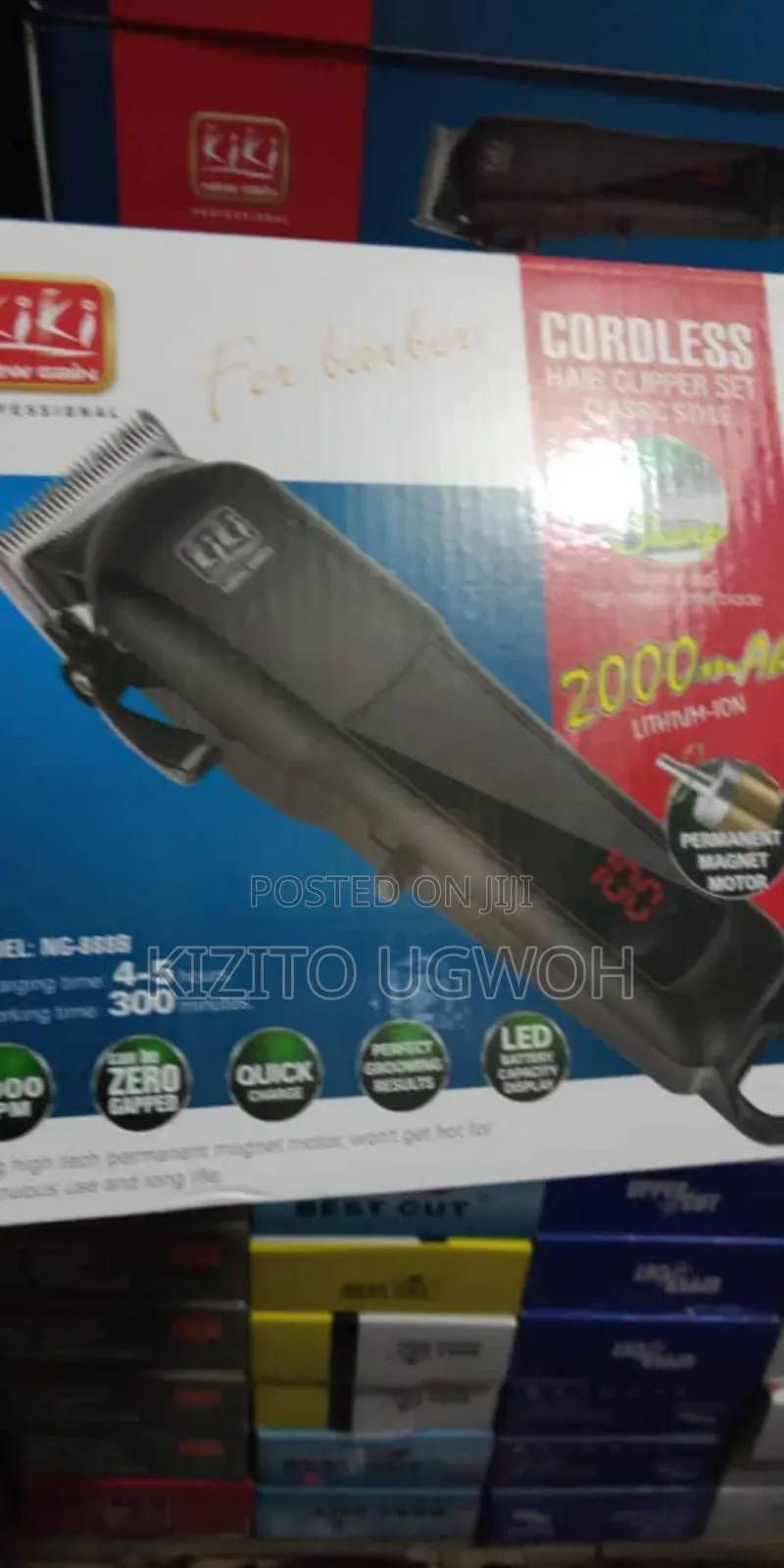 Kiki Digital Rechargeable Clipper 888