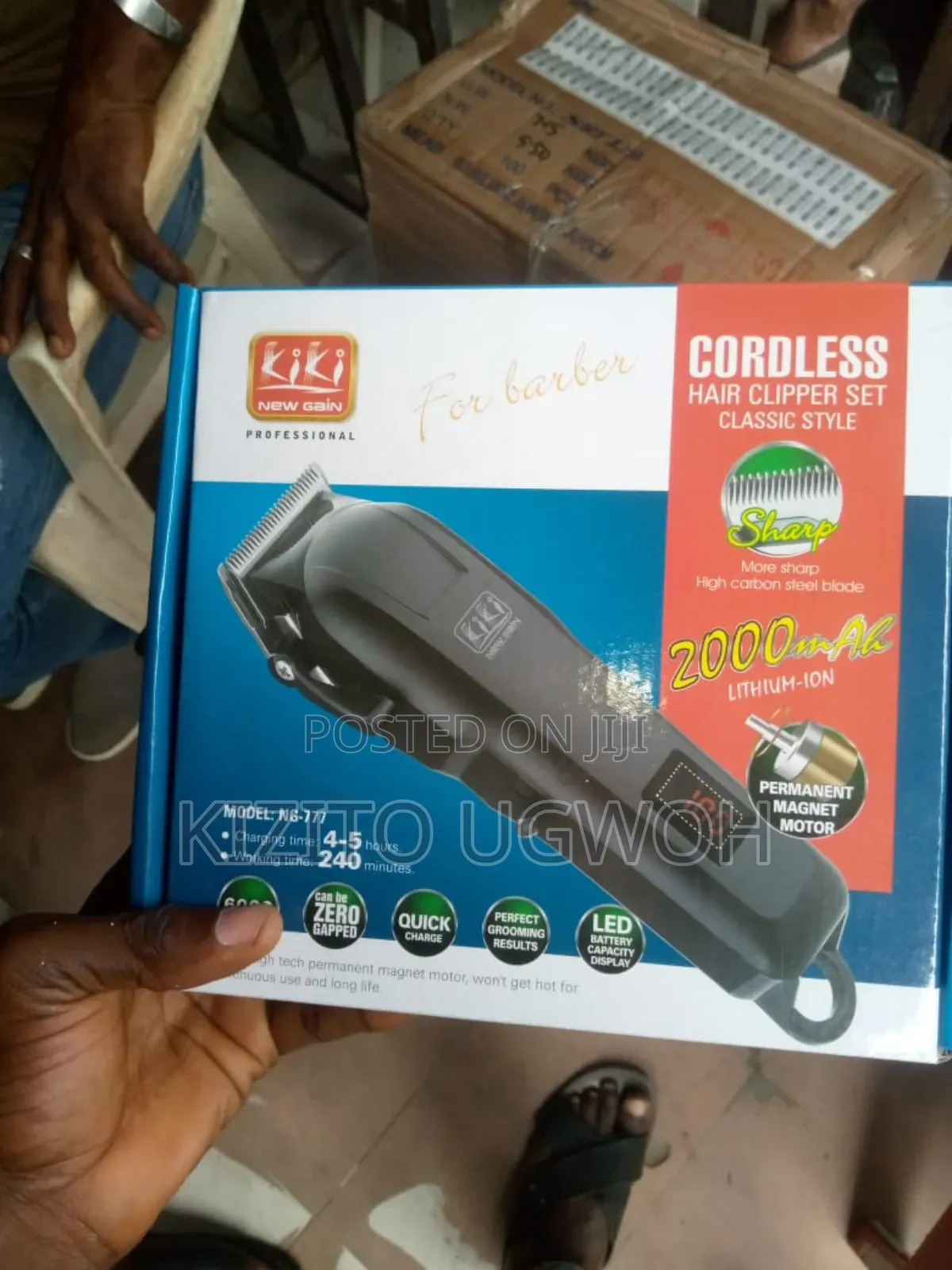 Kiki Digital Rechargeable Clipper 888